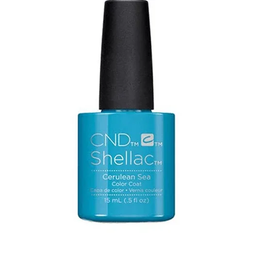 Lac unghii semipermanent CND Shellac Jumbo Cerueanu Sea 15ml — preț și oferte