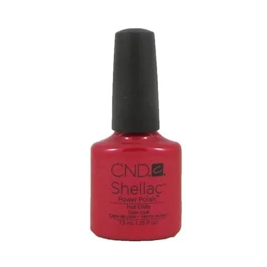 Lac unghii semipermanet CND Shellac Hot Chilis 7.3ml — preț și oferte