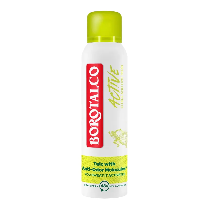 Deodorant spray antiperspirant Active Citrus and Lime, 150 ml, Borotalco — preț și oferte