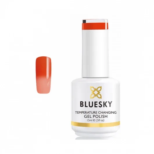 Lac de unghii semipermanent Bluesky UV termic Starfish Wishes Portocaliu 15ml — preț și oferte