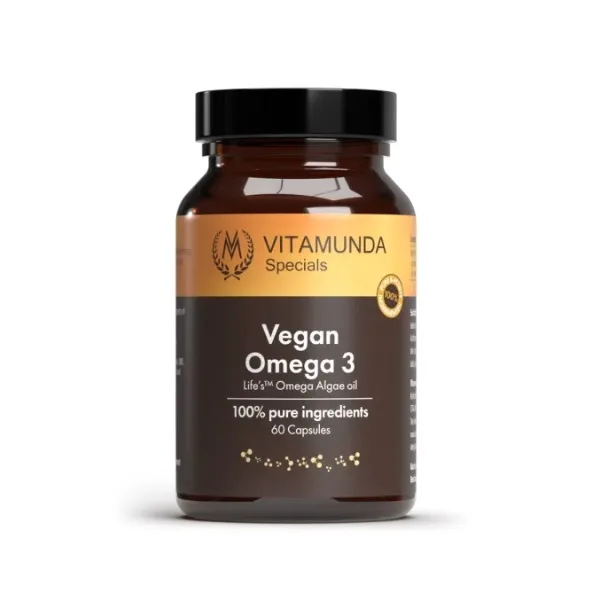 Hypernatura Vitamunda Vegan Omega 3 – supliment alimentar - 60 cps — preț și oferte