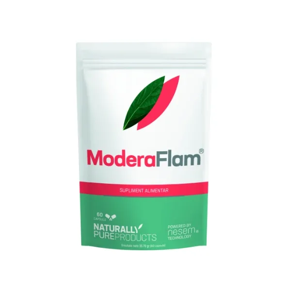 Hypernatura ModeraFlam - antiinflamator natural cu flavonoide si ASU - 60 cps — preț și oferte