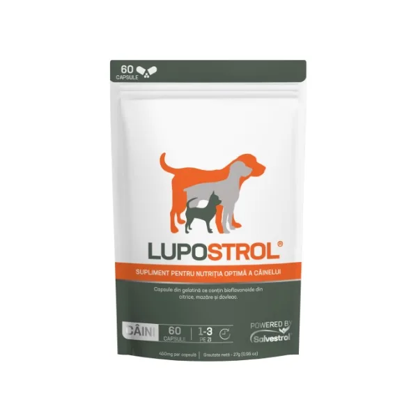 Hypernatura LupoStrol – supliment antiinflamator de uz veterinar pentru caini - 60 cps — preț și oferte