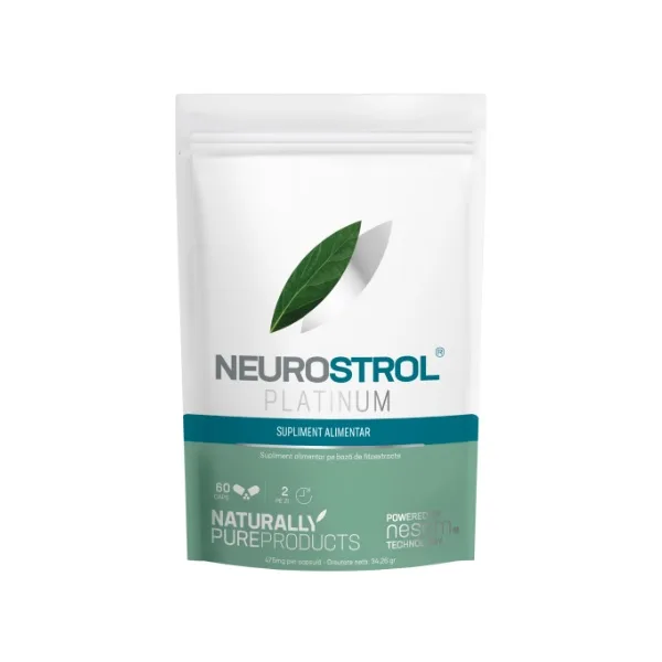 Hypernatura Neurostrol Platinum - suport neuroprotector si cognitiv avansat - 60 cps — preț și oferte