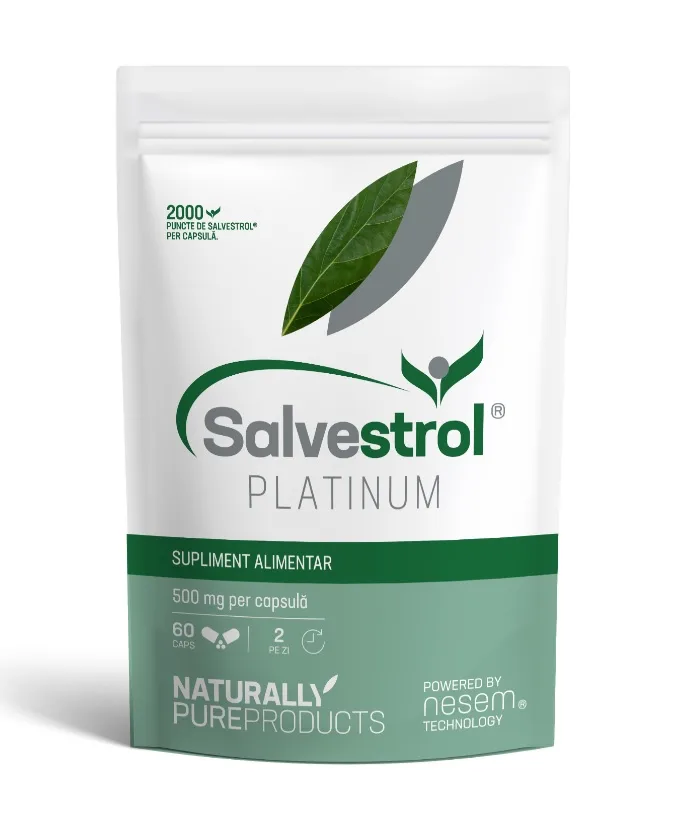 Hypernatura Salvestrol Platinum 2000 - supliment alimentar - 60 cps — preț și oferte