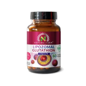Hypernatura Lipozomal Glutathion – supliment alimentar sub forma de capsule antioxidant, detoxifiant si reparator celular - 60 cps