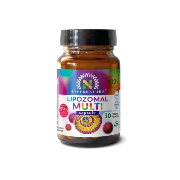 Hypernatura Lipozomal Multi - vitamine și minerale - 30 cps — preț și oferte