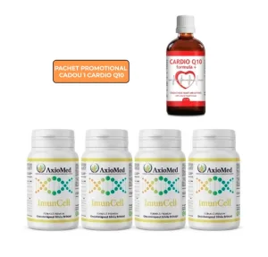 AxioMed ImunCell – formulă imunomodulatoare sub forma de capsule cu 10 compuși bioactivi standardizați – 240 cps