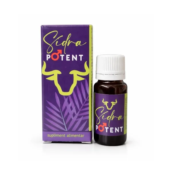 Sidra Potent - supliment pentru energie și vitalitate masculină – 10 ml — preț și oferte