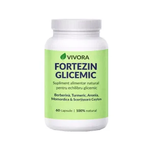 Fortezin Glicemic – capsule pentru susținerea metabolismului și protecție metabolică zilnică – 60 cps