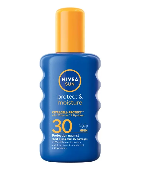 Nivea Sun Protect & Moisture - spray cu protectie solara, SPF 30 - 200 ml — preț și oferte