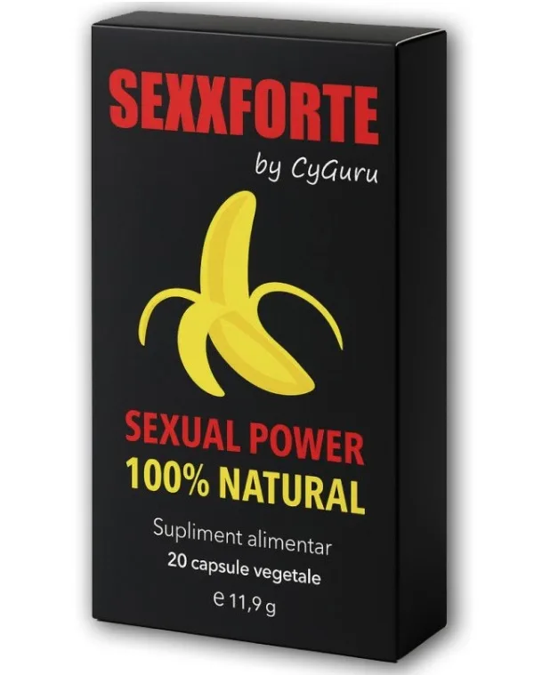 Sexxforte – capsule pentru marirea performantelor sexuale – 20 cps — preț și oferte