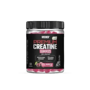 Supliment creatină jeleuri, WEIDER, Premium, CherryPop, 60 bucăți