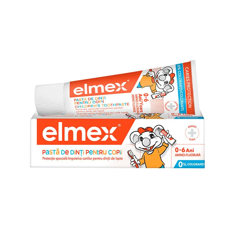 Pasta de dinti copii 0-6 ani 50 ml, Elmex — preț și oferte