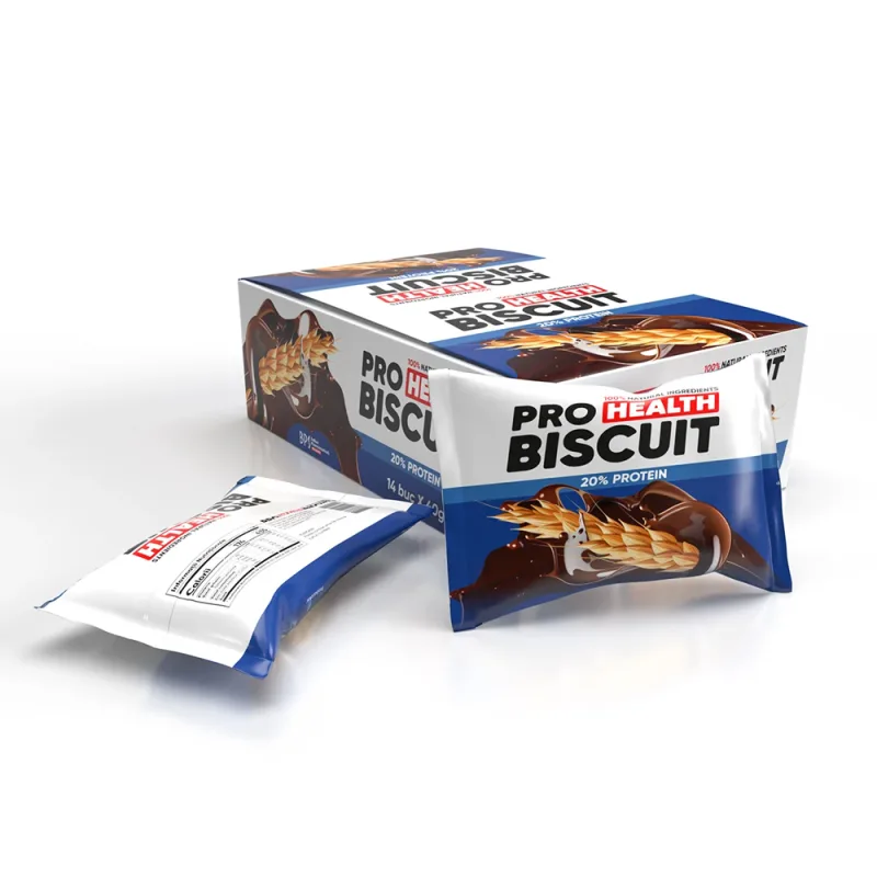 Biscuiți proteici, Balkan Pharmaceuticals, ProHealth, 40 g — preț și oferte