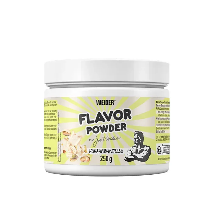 Pudră Aromată, Weider, Flavor Powder, 250g, fistic cu ciocolată albă — preț și oferte