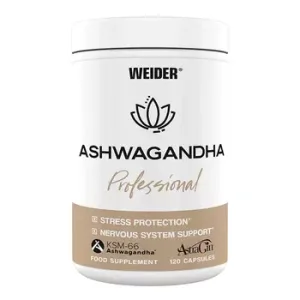 Supliment Ashwagandha, WEIDER, Professional, 120 capsule