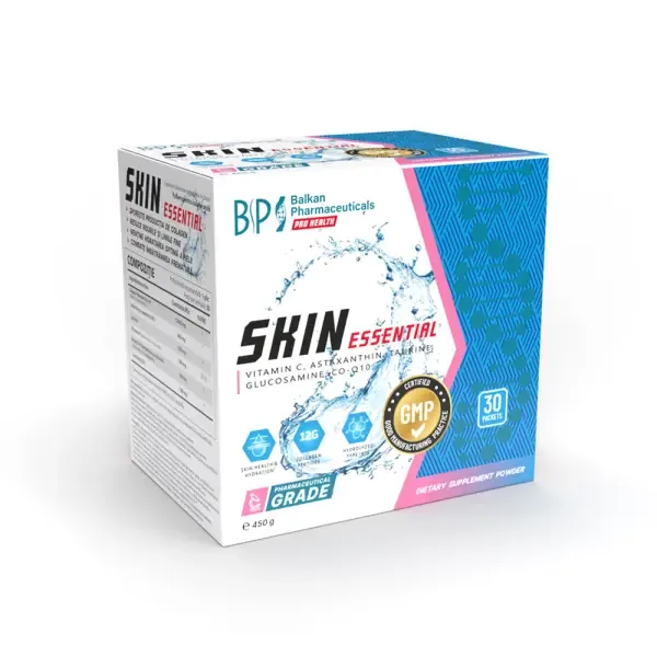 Supliment alimentar, Balkan Pharmaceuticals, Skin Essential, 30 pliculețe — preț și oferte