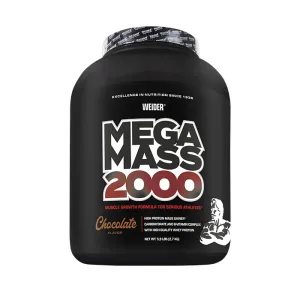 Supliment proteic, WEIDER, Mega Mass 2000, ciocolată, 2,7 kg