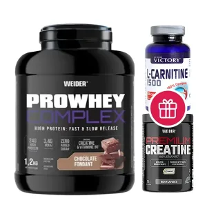 Proteine Weider ProWhey Complex, căpșuni, 1.2 kg