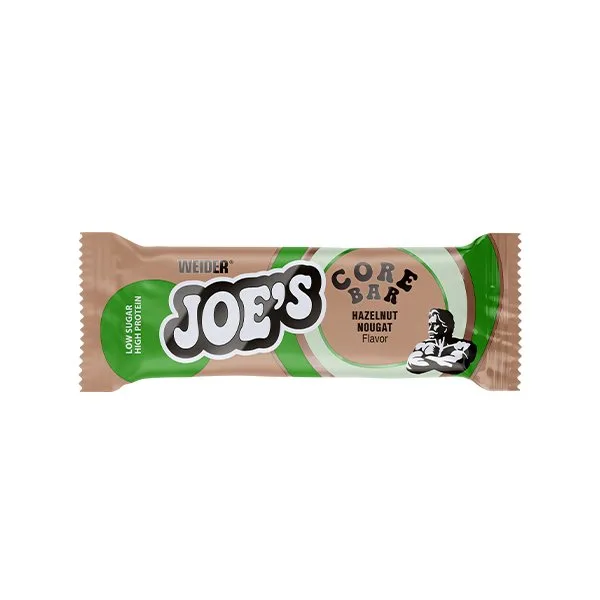 Baton proteic, WEIDER, Joe's Core Bar, 45 g, Alune-Nugat — preț și oferte