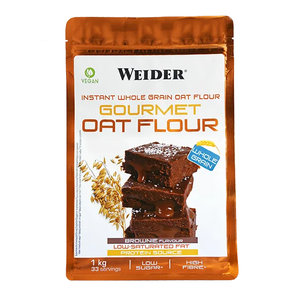 Făină de ovăz, Weider, 1Kg, aromă brownie — preț și oferte