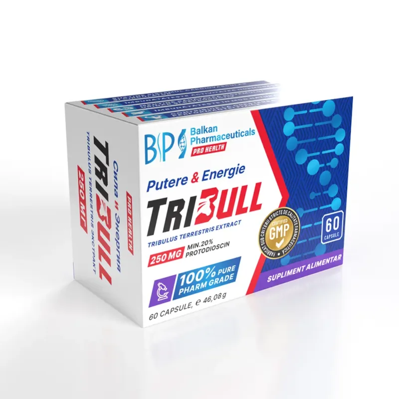 Supliment Tribulus Terrestris, Balkan Pharmaceuticals, 60 capsule — preț și oferte