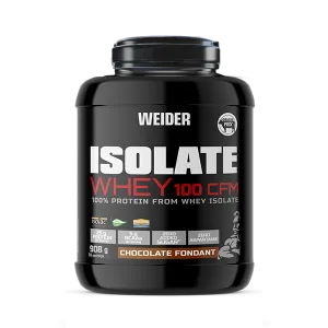 Pudră proteică, Weider, Isolate Whey 100 CFM, ciocolată