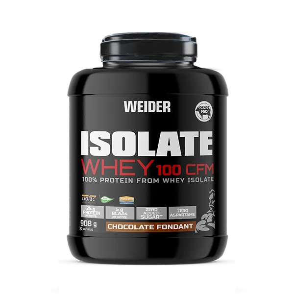 Pudră proteică, Weider, Isolate Whey 100 CFM, ciocolată — preț și oferte