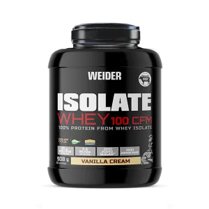 Pudră proteică din zer Weider Isolate Whey 100 CFM, vanilie, 908 g
