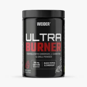 Capsule ardere grăsimi, WEIDER Ultra Burner, extract plante, 120 capsule