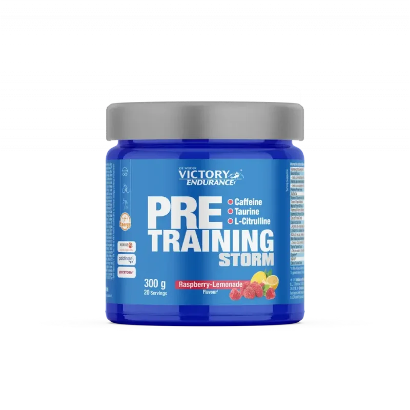 Supliment Pre-Workout, Weider, Storm, limonadă cu zmeură, 300g — preț și oferte