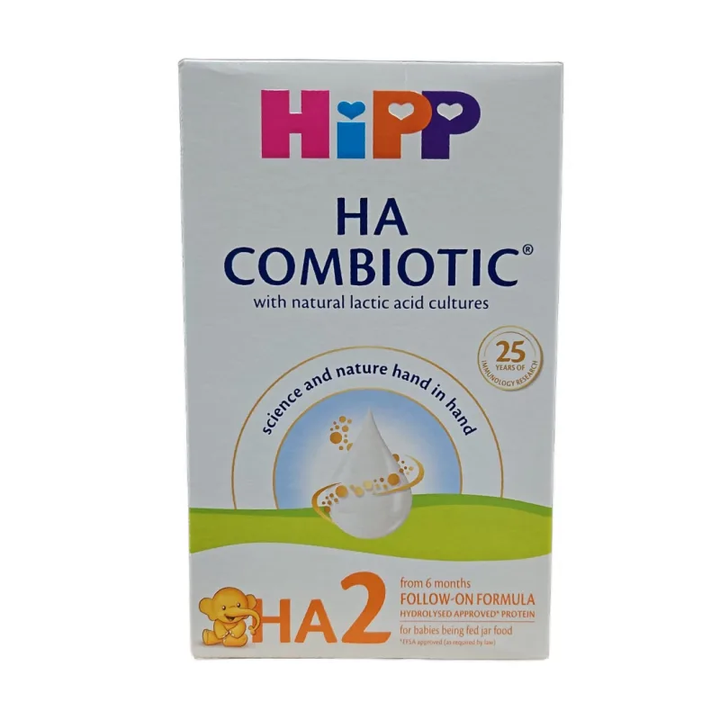 Formula de lapte praf HA 2 Combiotic, +6 luni, 350g, HiPP — preț și oferte