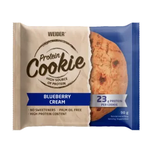 Biscuit proteic vegan, Weider, 90g, blueberry-cream