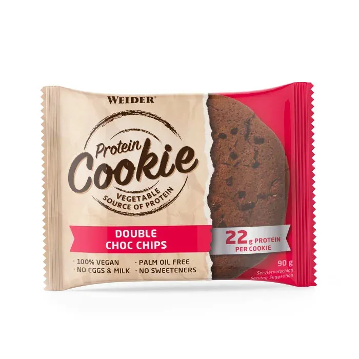 Biscuit proteic vegan Weider, 90 g, ciocolată — preț și oferte