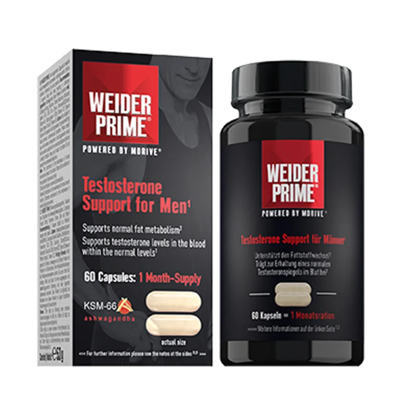 Supliment testosteron, Weider Prime, 60 capsule — preț și oferte