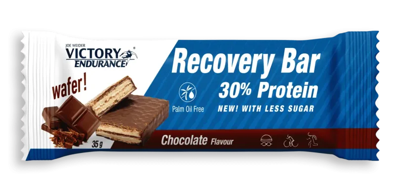 Baton proteic, WEIDER, Recovery Bar, ciocolată și biscuiți, 35g — preț și oferte