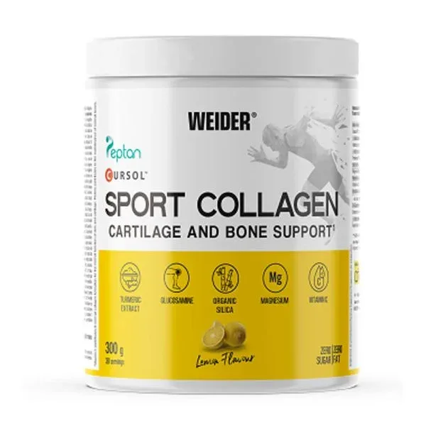 Colagen hidrolizat, WEIDER Sport Collagen, lămâie, 300g — preț și oferte