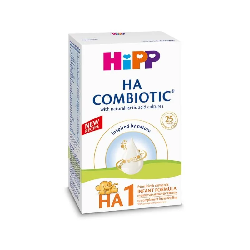 Formula lapte praf de inceput HA1 Combiotic, +0 luni, 350g, Hipp — preț și oferte
