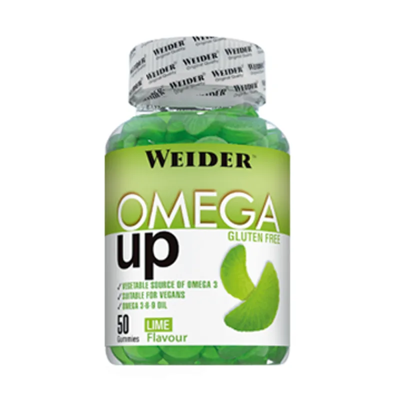 Supliment alimentar, Weider, Omega Up, 50 jeleuri, lime — preț și oferte