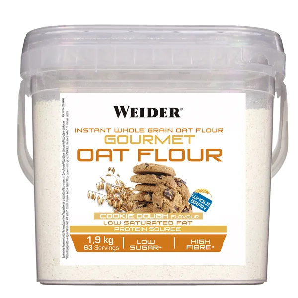 Făină de ovăz integrală, WEIDER, Gourmet, 1,9 kg, aroma Cookie — preț și oferte
