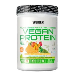 Proteină Vegană, Weider, Vegan Protein, mango, 750 g