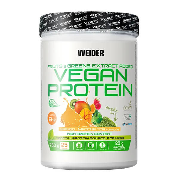 Proteină Vegană, Weider, Vegan Protein, mango, 750 g — preț și oferte