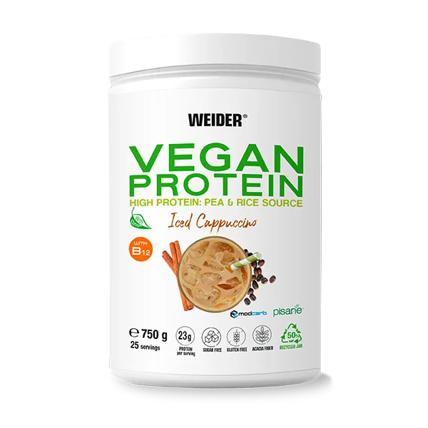 Proteină Vegană, Weider, 750g, iced-capuccino — preț și oferte