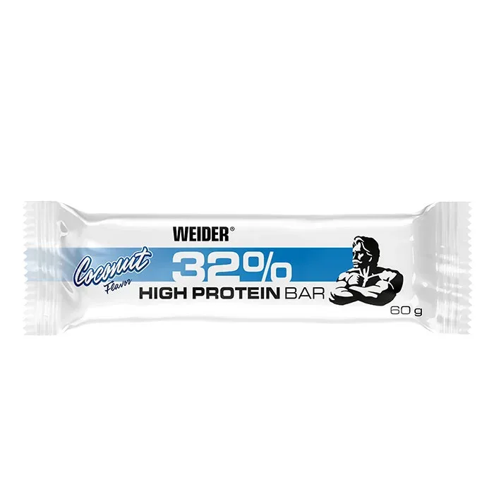 Baton proteic WEIDER 32%, cocos, 60 g — preț și oferte