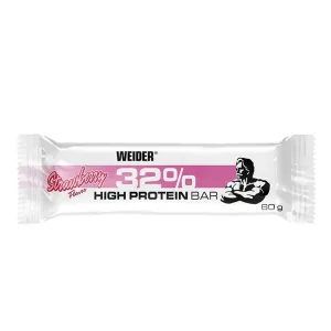 Baton proteic, Weider, 32% Protein, căpșuni, 60g