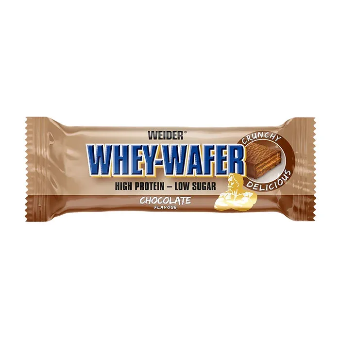 Baton proteic, Weider, 32% Whey Wafer, 35 g, ciocolată — preț și oferte
