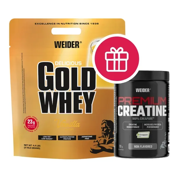 Pudră proteică Weider Gold Whey, 2 kg, milk-chocolate — preț și oferte