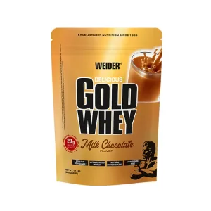 Pudră proteică Weider Gold Whey, milk-chocolate, 500g