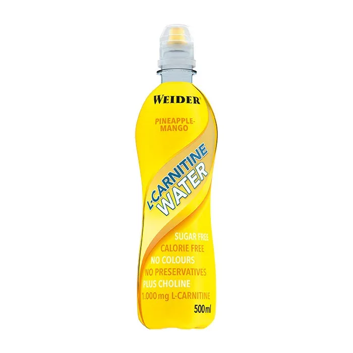 Apă L-Carnitină, WEIDER, 500 ml, ananas-mango — preț și oferte